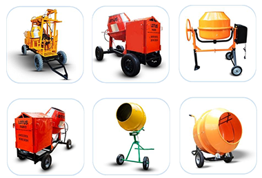 Concrete mixer machine